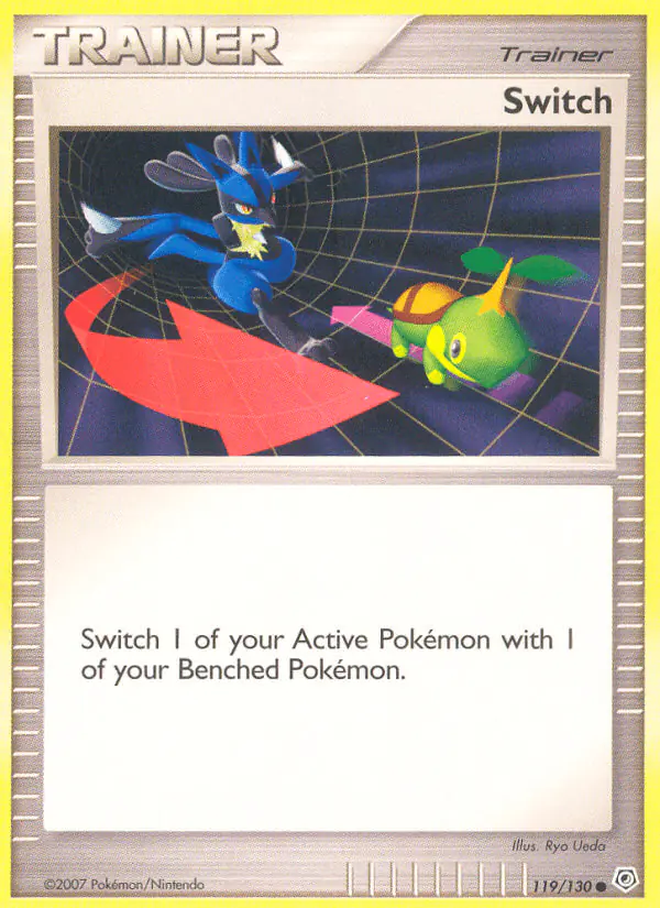 Carta Switch 119/130 de Diamond & Pearl
