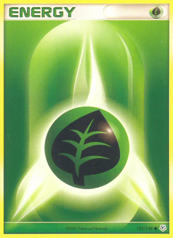 Carta Grass Energy 123/130 de Diamond & Pearl