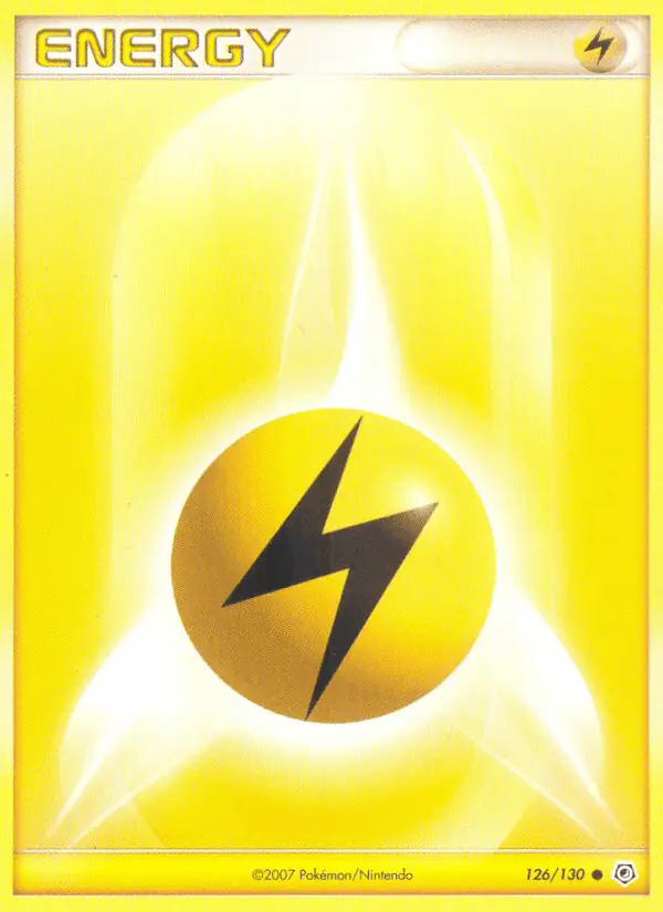 Carta Lightning Energy 126/130 de Diamond & Pearl