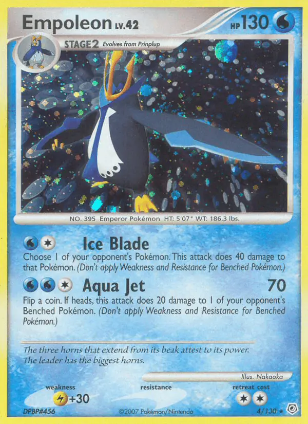 Carta Empoleon 4/130 de Diamond & Pearl