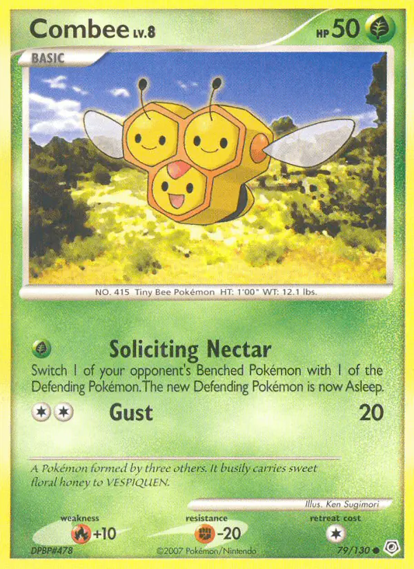 Carta Combee 79/130 de Diamond & Pearl