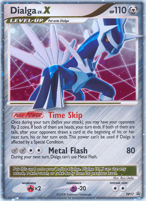 Carta Dialga DP17 de DP Black Star Promos