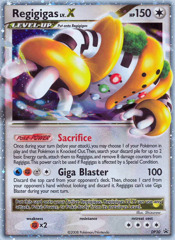 Carta Regigigas DP30 de DP Black Star Promos