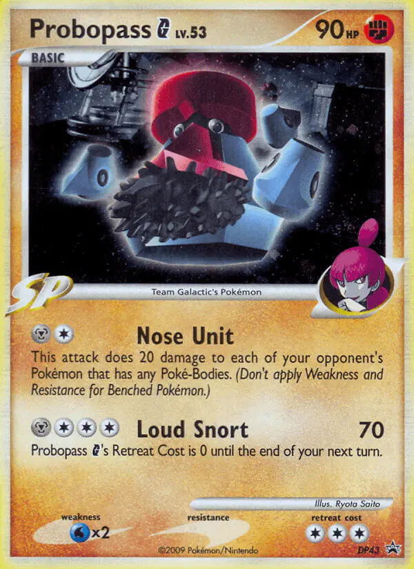 Carta Probopass G DP43 de DP Black Star Promos