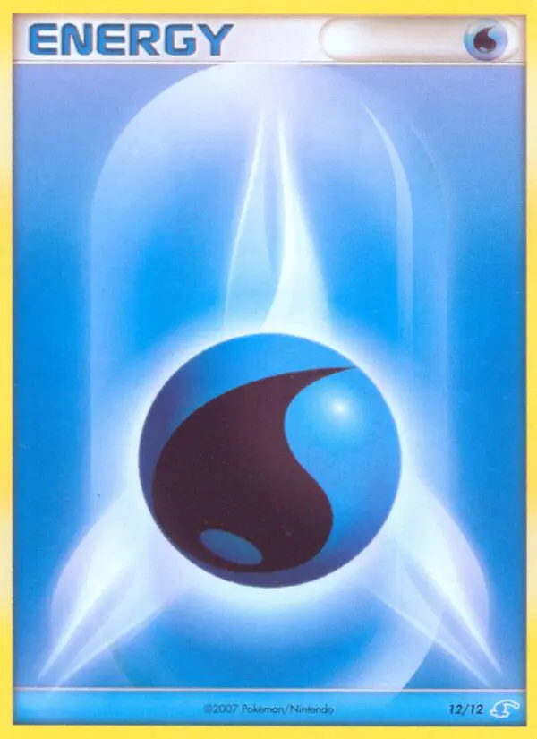Carta Water Energy 12/12 de DP trainer Kit (Manaphy)