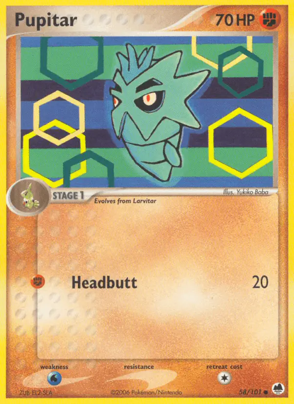 Carta Pupitar 58/101 de Dragon Frontiers