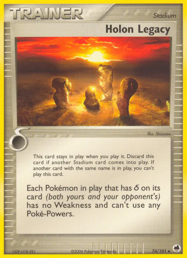 Carta Holon Legacy 74/101 de Dragon Frontiers