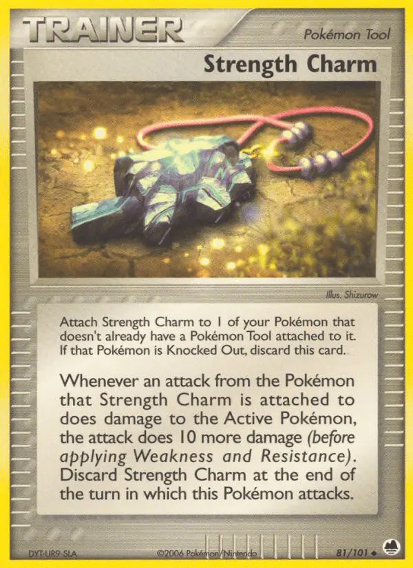 Carta Strength Charm 81/101 de Dragon Frontiers