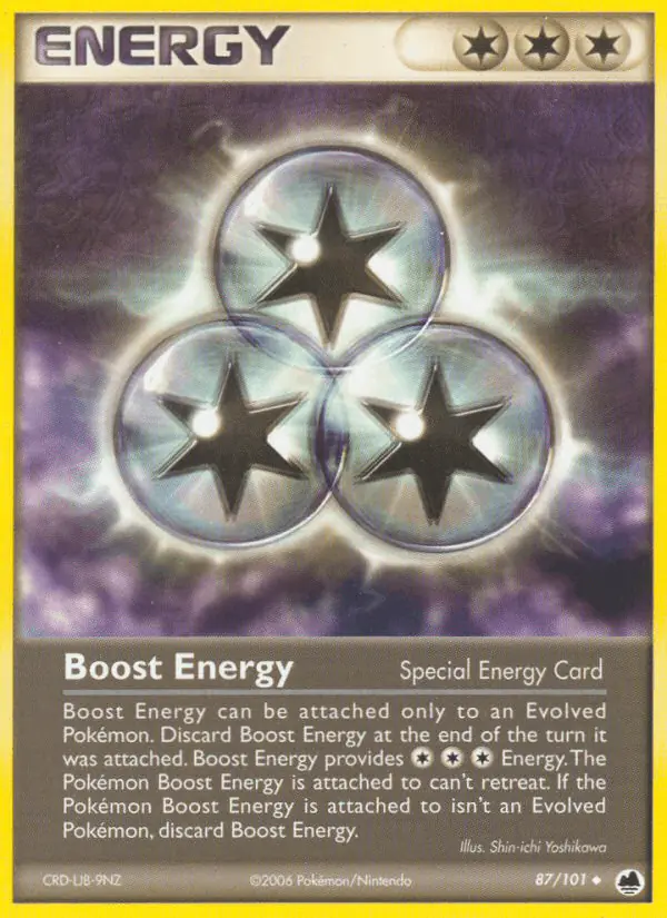 Carta Boost Energy 87/101 de Dragon Frontiers