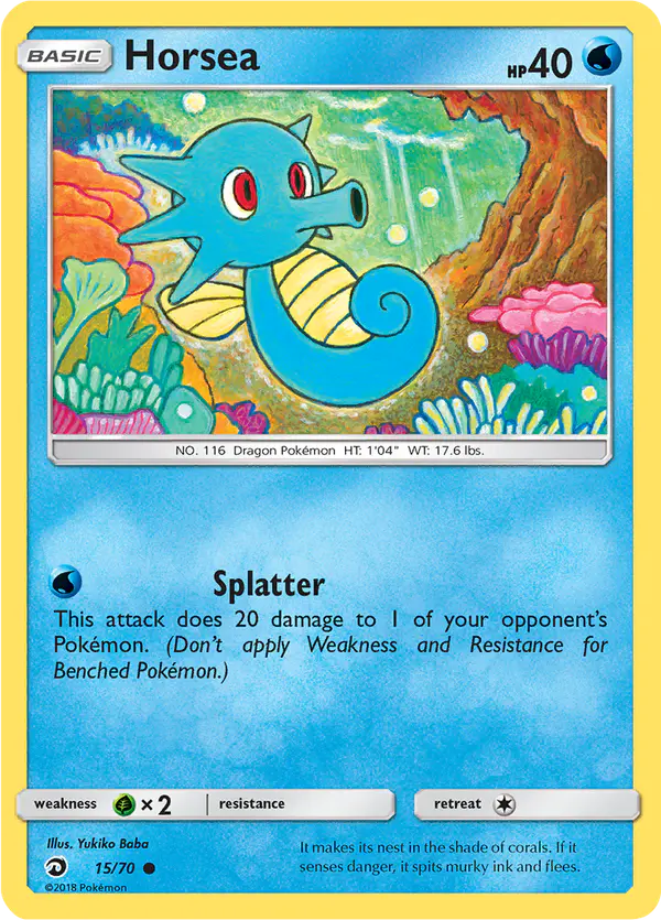 Carta Horsea 15/70 de Dragon Majesty