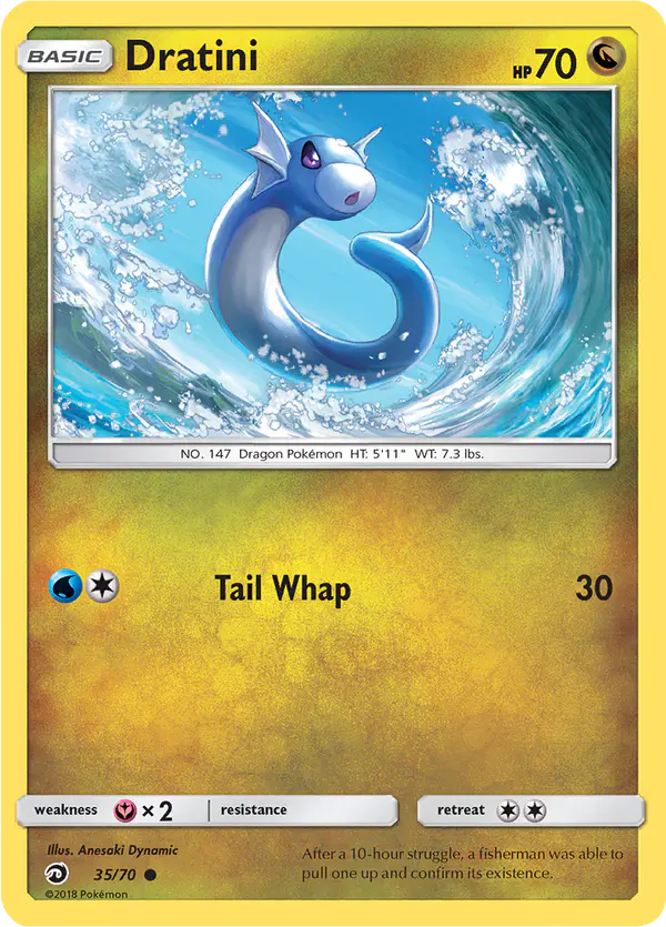 Carta Dratini 35/70 de Dragon Majesty