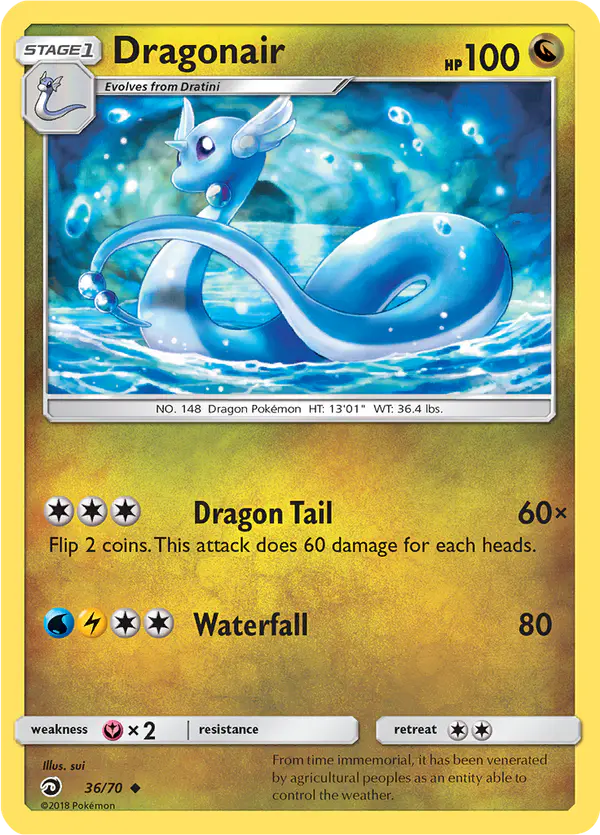 Carta Dragonair 36/70 de Dragon Majesty