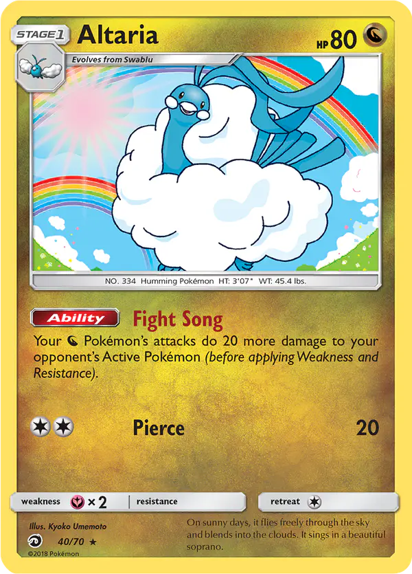 Carta Altaria 40/70 de Dragon Majesty