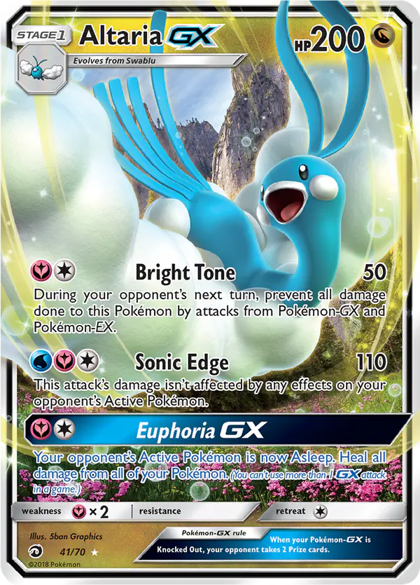 Carta Altaria GX 41/70 de Dragon Majesty