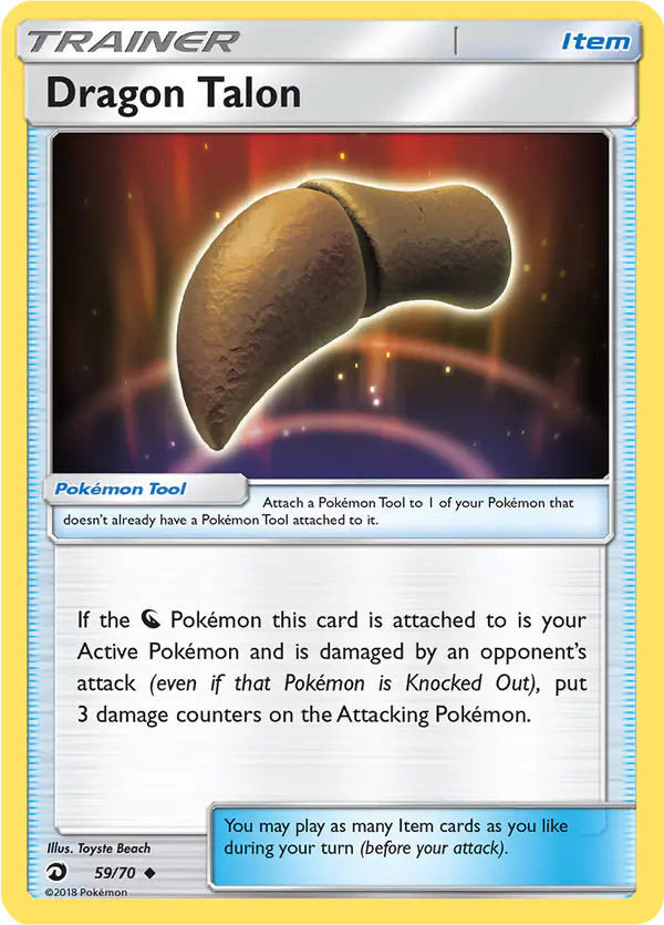 Carta Dragon Talon 59/70 de Dragon Majesty
