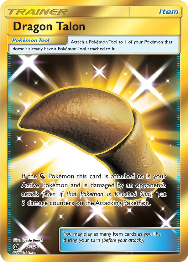 Carta Dragon Talon 75/70 de Dragon Majesty
