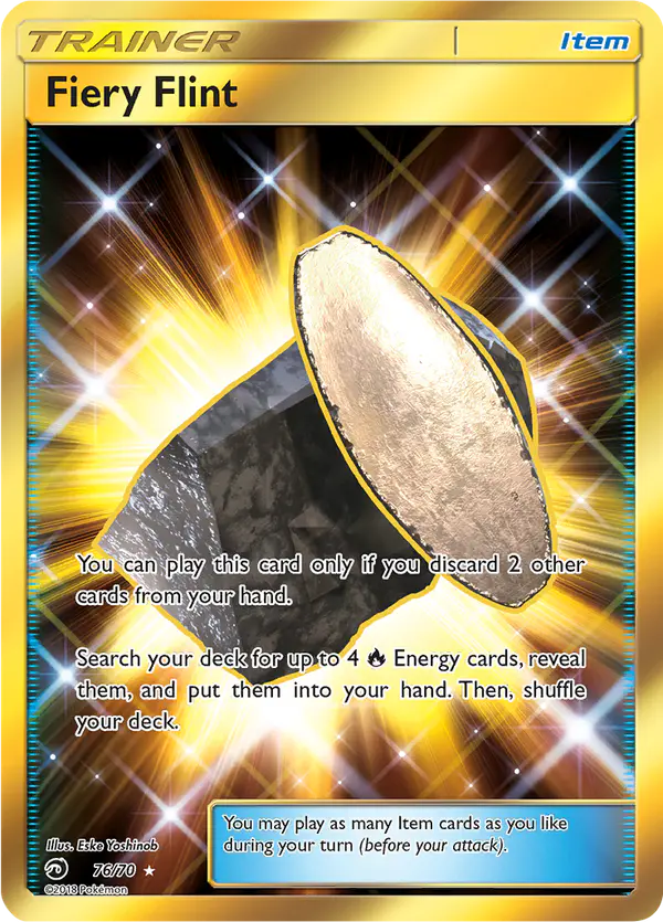 Carta Fiery Flint 76/70 de Dragon Majesty