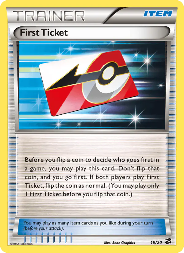 Carta First Ticket 19/20 de Dragon Vault