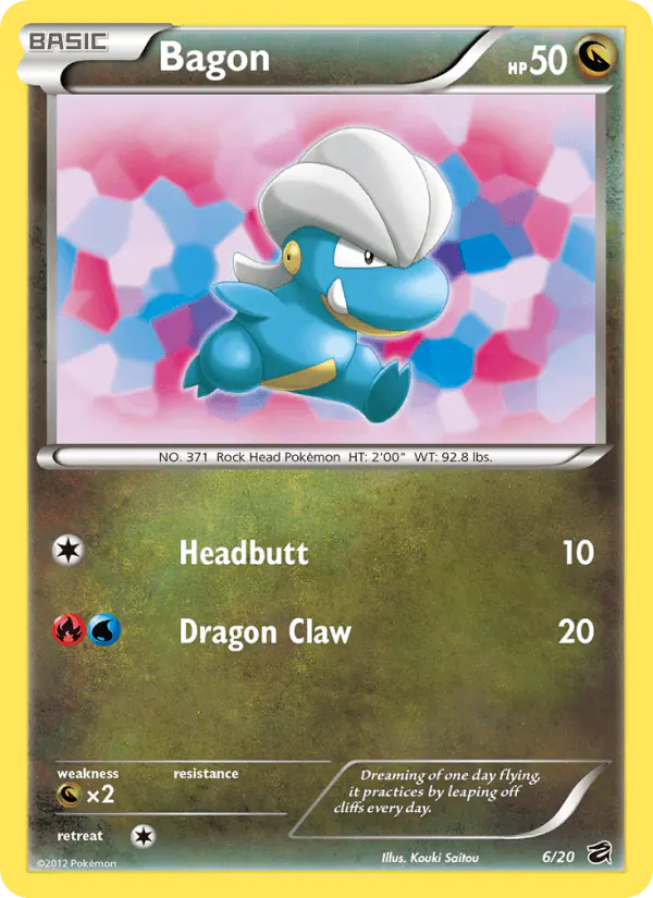 Carta Bagon 6/20 de Dragon Vault