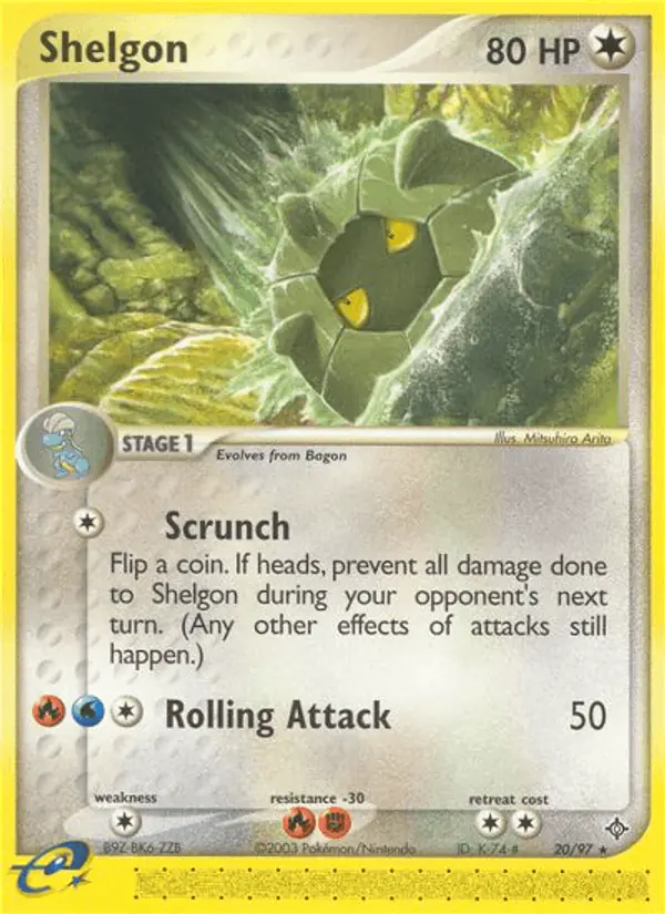 Carta Shelgon 20/97 de Dragon