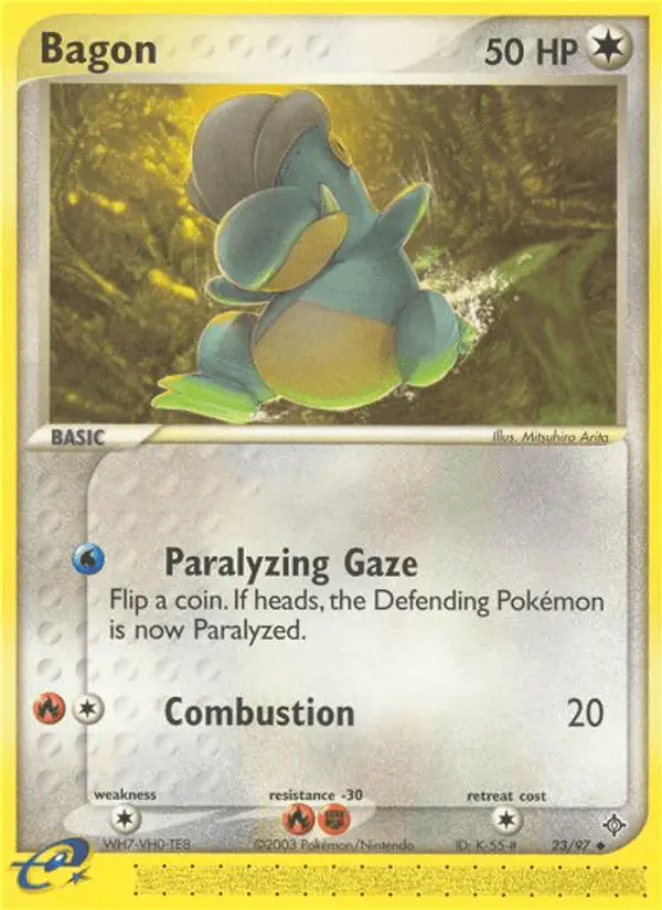 Carta Bagon 23/97 de Dragon