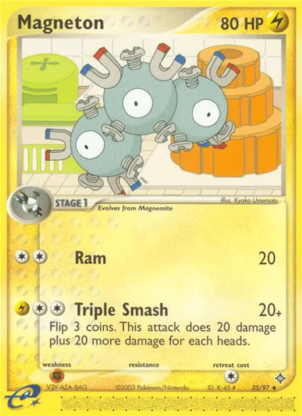 Carta Magneton 35/97 de Dragon