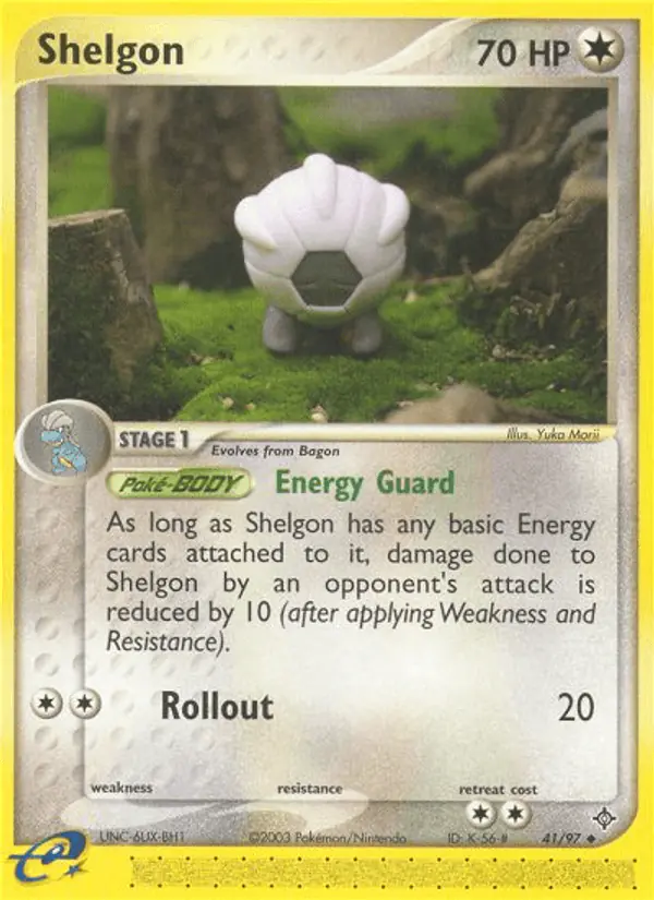 Carta Shelgon 41/97 de Dragon