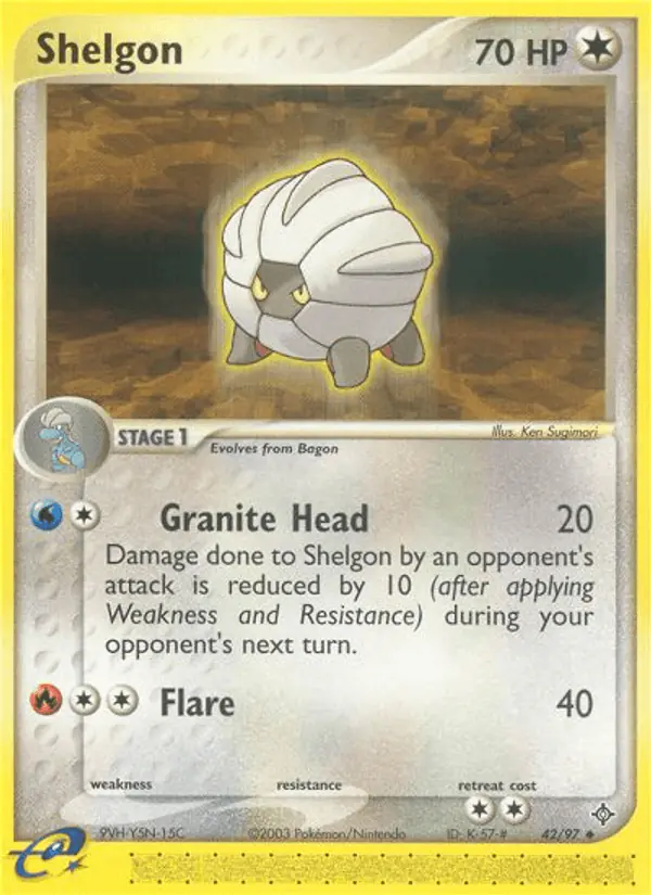 Carta Shelgon 42/97 de Dragon