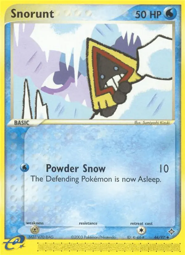 Carta Snorunt 44/97 de Dragon