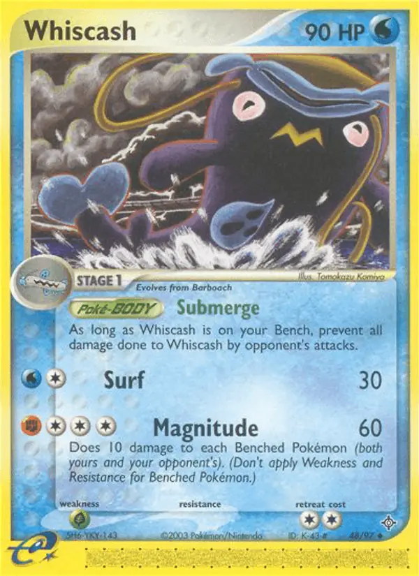 Carta Whiscash 48/97 de Dragon