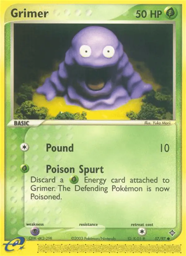 Carta Grimer 57/97 de Dragon