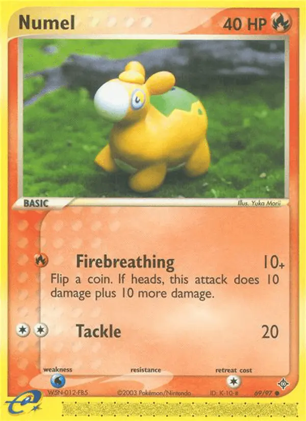 Carta Numel 69/97 de Dragon
