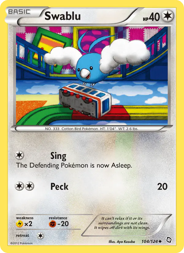 Carta Swablu 104/124 de Dragons Exalted