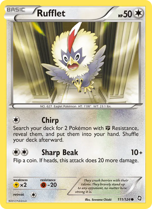Carta Rufflet 111/124 de Dragons Exalted
