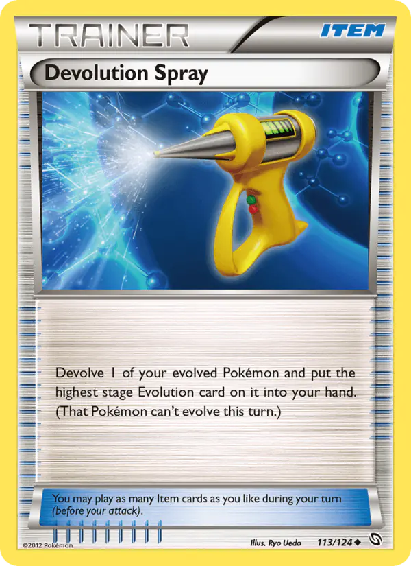 Carta Devolution Spray 113/124 de Dragons Exalted