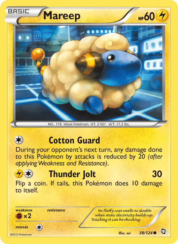 Carta Mareep 38/124 de Dragons Exalted