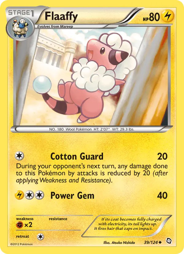 Carta Flaaffy 39/124 de Dragons Exalted