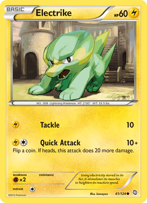 Carta Electrike 41/124 de Dragons Exalted