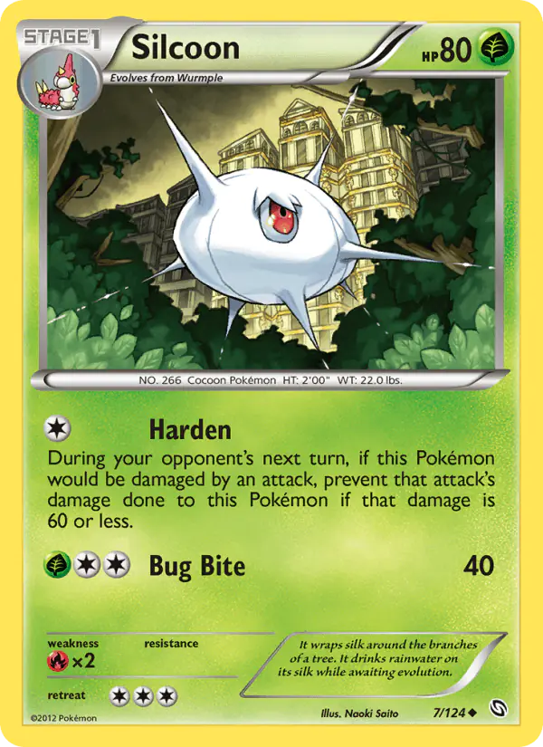 Carta Silcoon 7/124 de Dragons Exalted