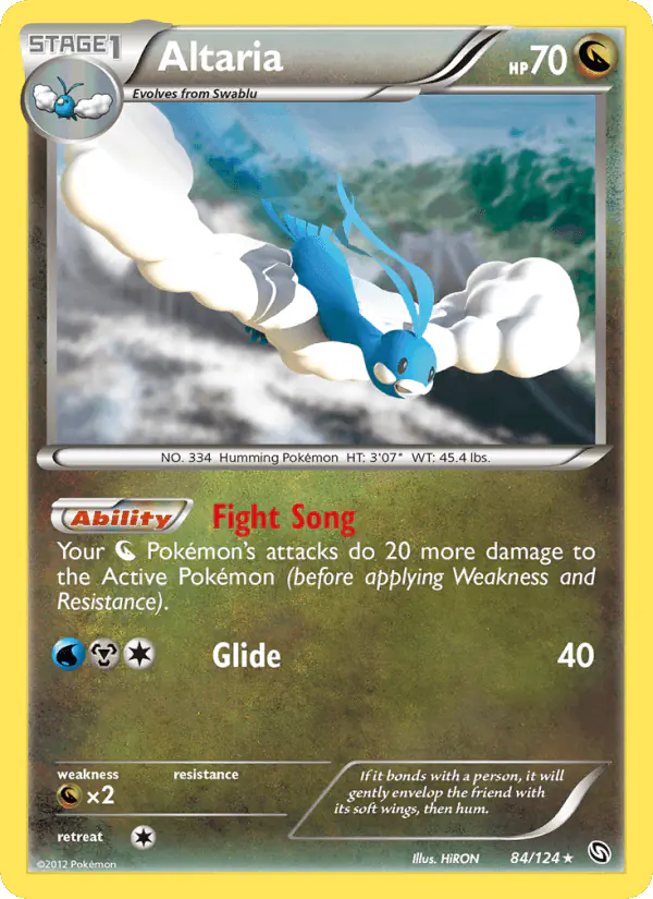 Carta Altaria 84/124 de Dragons Exalted