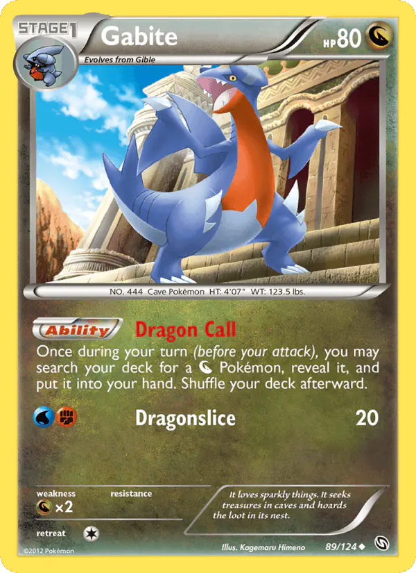 Carta Gabite 89/124 de Dragons Exalted