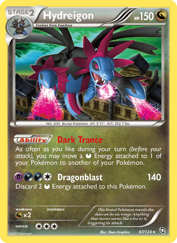 Carta Hydreigon 97/124 de Dragons Exalted