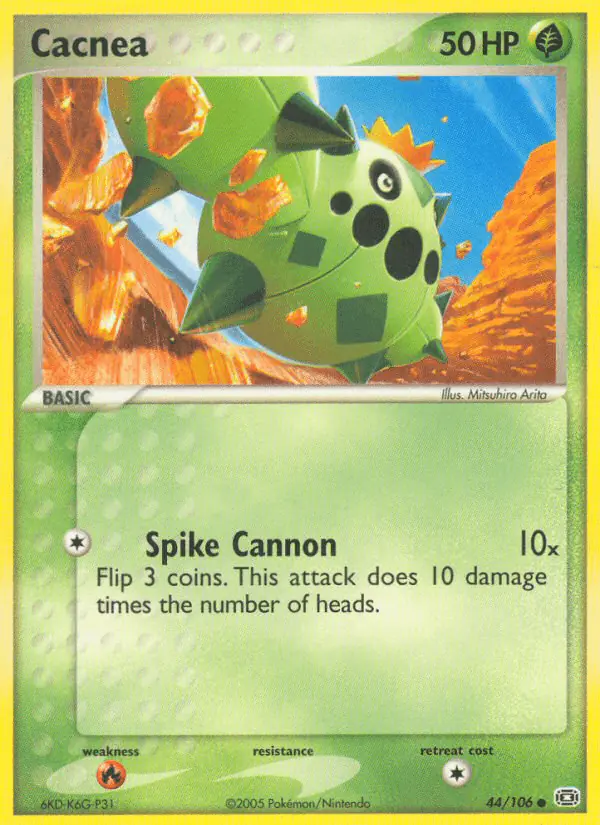 Carta Cacnea 44/106 de Emerald