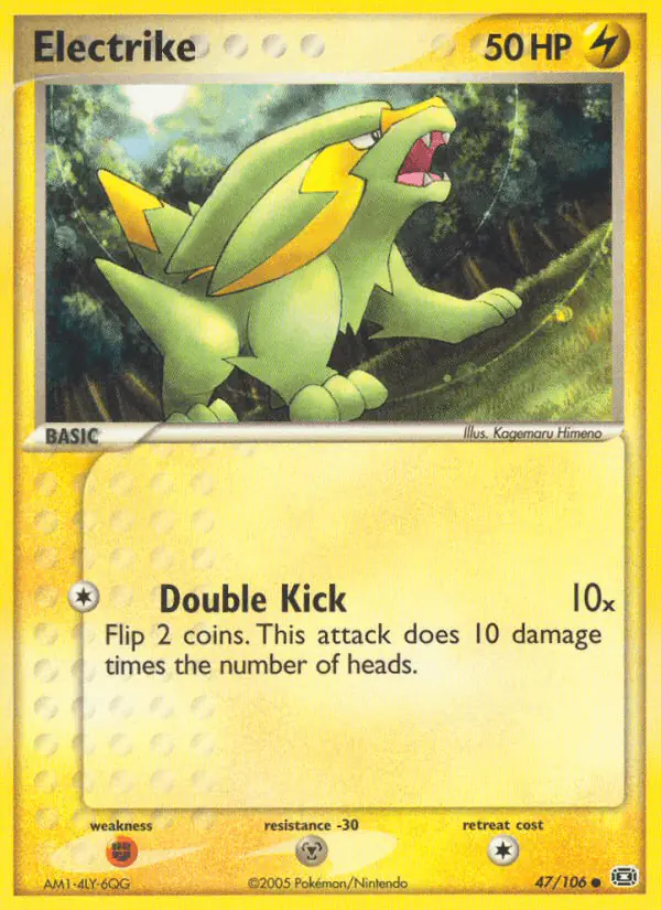 Carta Electrike 47/106 de Emerald