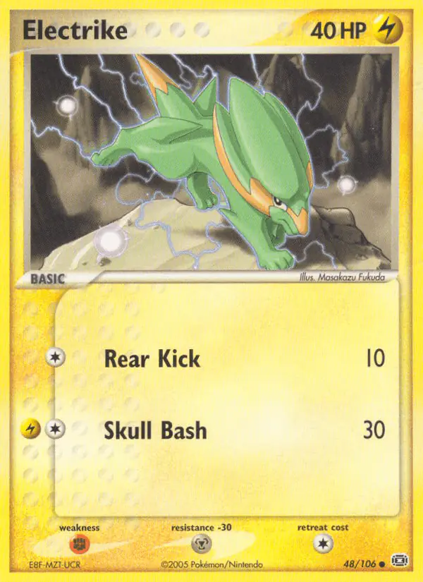 Carta Electrike 48/106 de Emerald