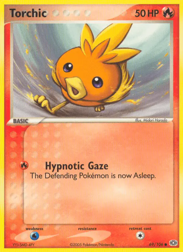 Carta Torchic 69/106 de Emerald