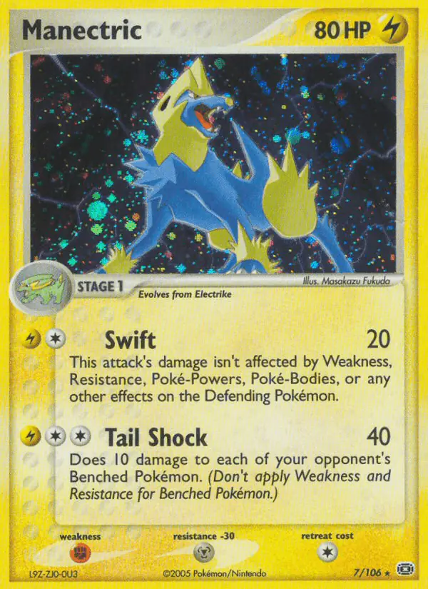 Carta Manectric 7/106 de Emerald