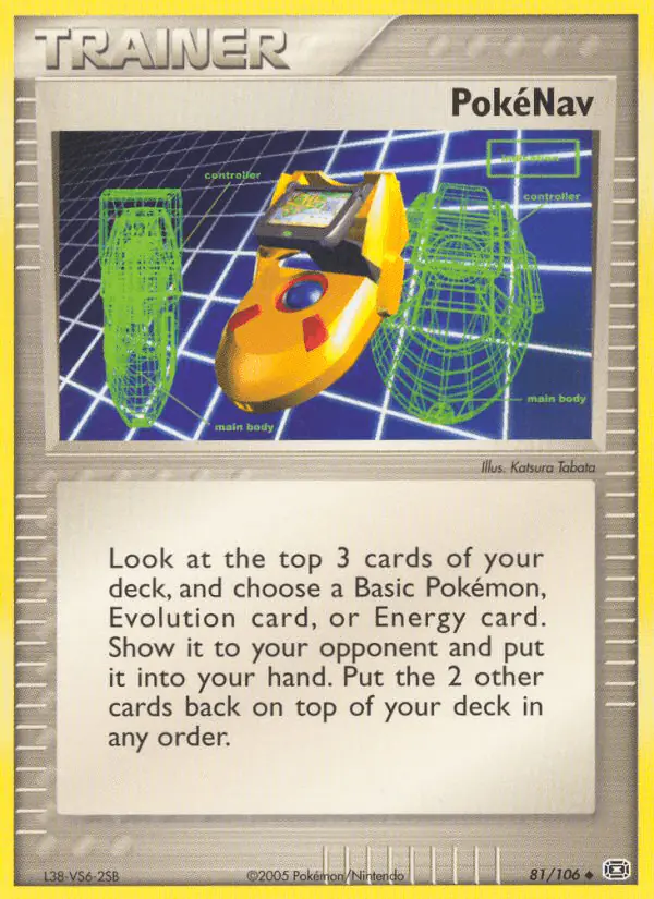 Carta PokéNav 81/106 de Emerald