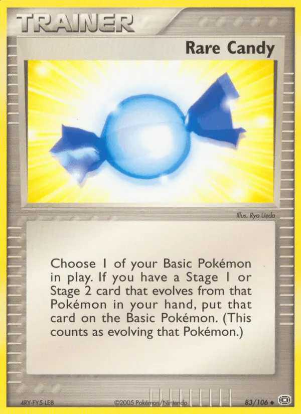 Carta Rare Candy 83/106 de Emerald