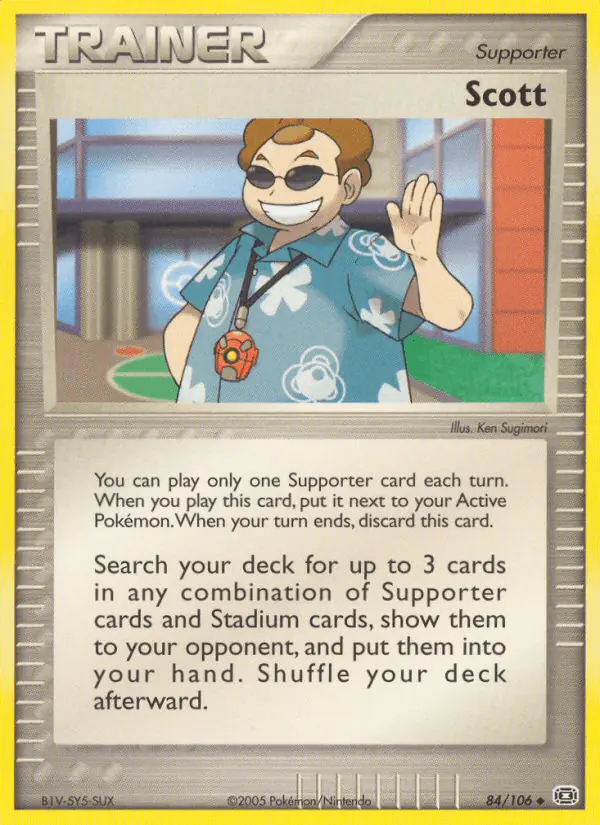 Carta Scott 84/106 de Emerald